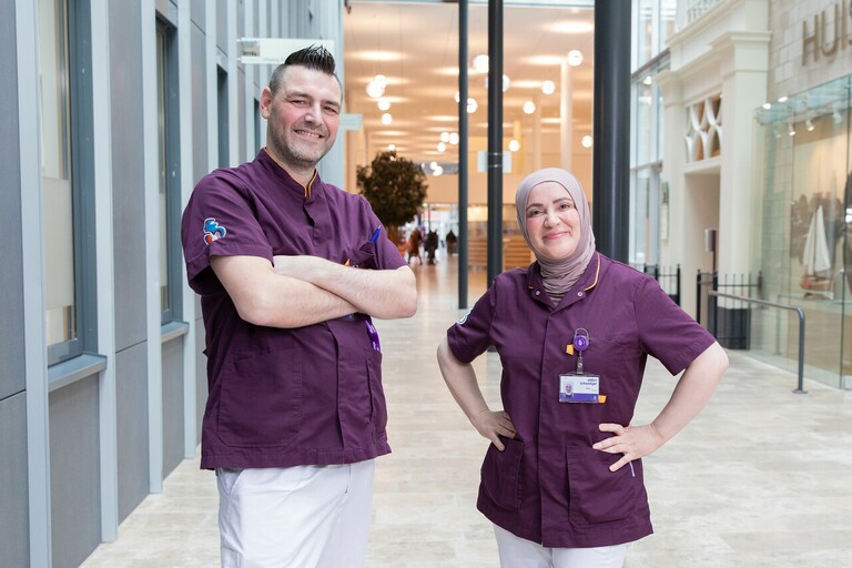 Jamila en Patrick