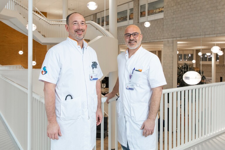 Mark-David Levin en Peter Westerweel