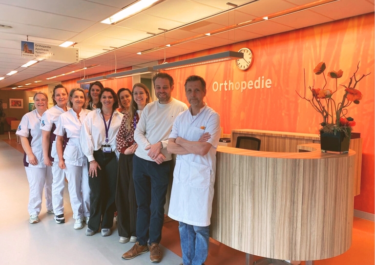 Orthopedie is gestart met thuismonitoring na heup- en knie-operaties